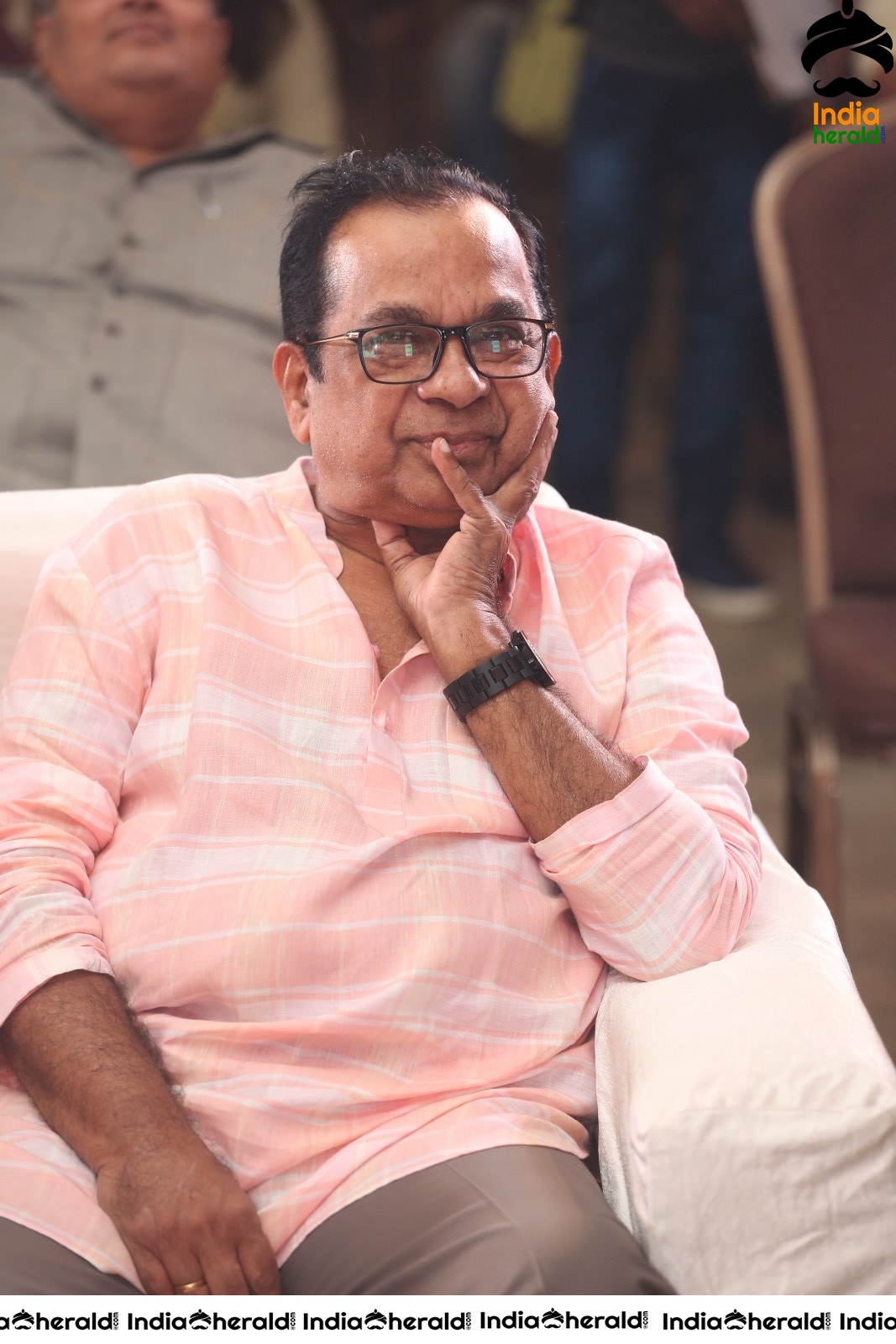 Comedy Actor Brahmanandam Latest Clicks at Krishna Rao Super Market Set 1