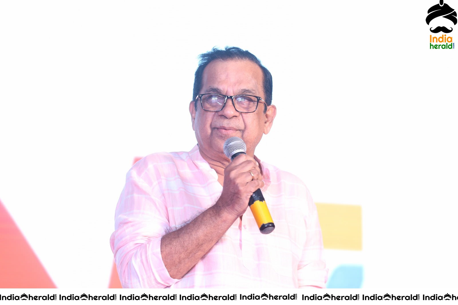 Comedy Actor Brahmanandam Latest Clicks at Krishna Rao Super Market Set 2