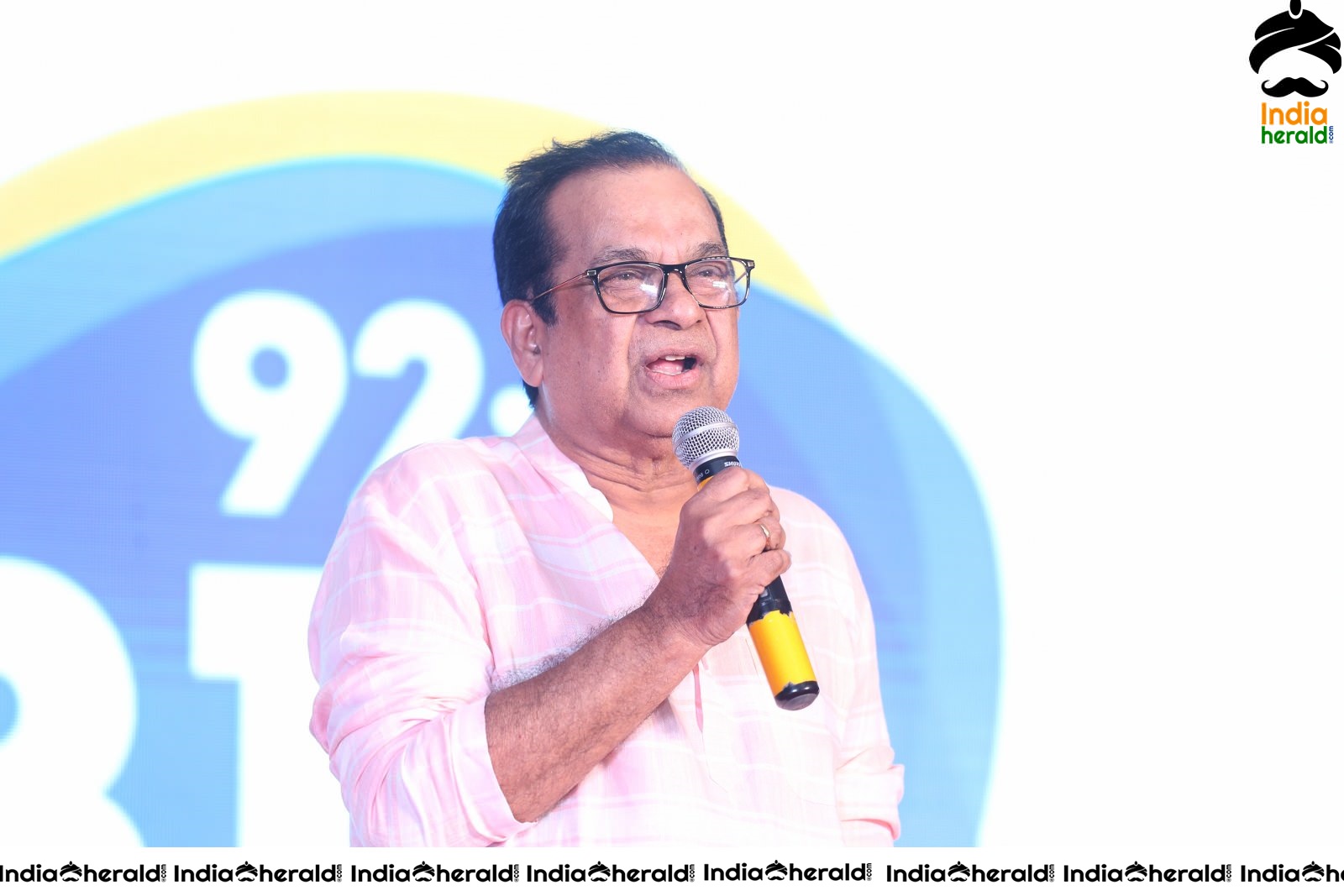 Comedy Actor Brahmanandam Latest Clicks at Krishna Rao Super Market Set 2