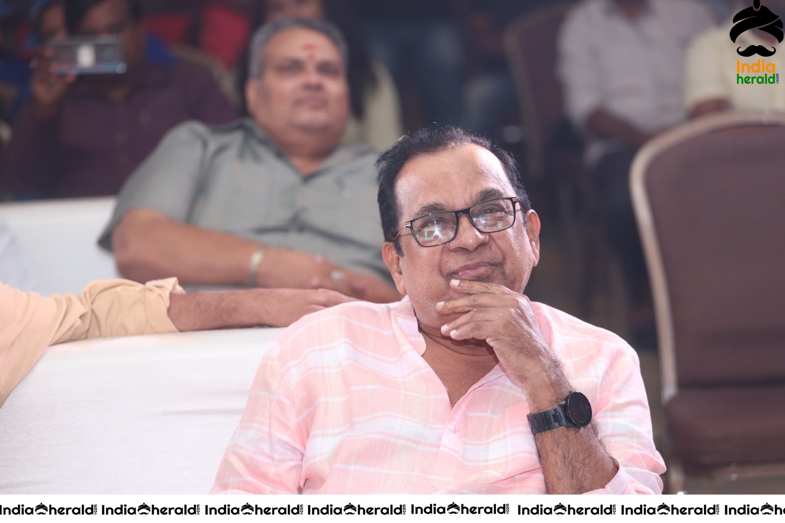 Comedy Actor Brahmanandam Latest Clicks at Krishna Rao Super Market Set 2
