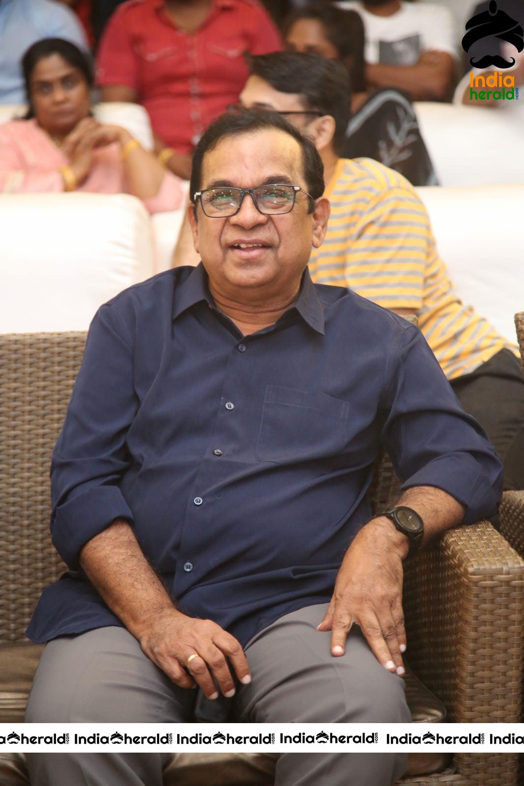 Comedy Actor Brahmanandam Stills from Gaddala Konda Ganesh Success Meet Set 3