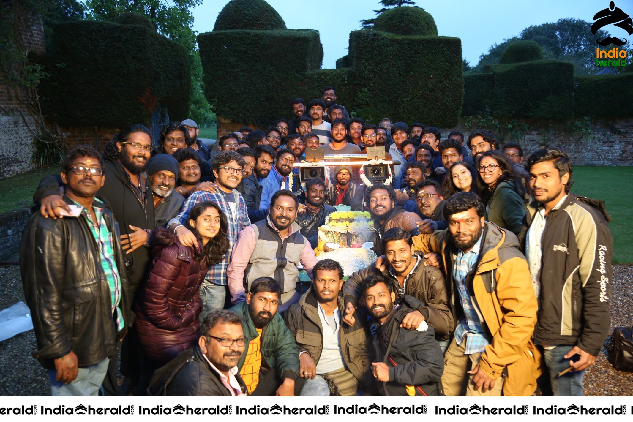 Dhanush D40 Cast celebrated Ayudha Pooja in London