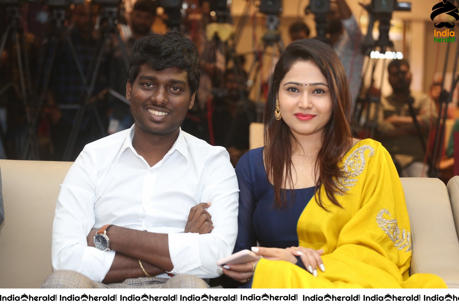 Director Atlee Photos with his Beautiful Wife Priya Set 2