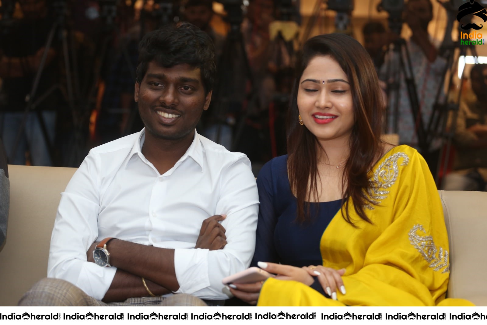 Director Atlee Photos with his Beautiful Wife Priya Set 2