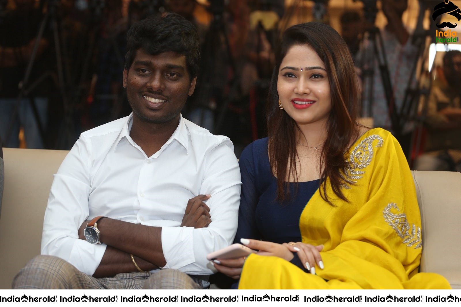 Director Atlee Photos with his Beautiful Wife Priya Set 2