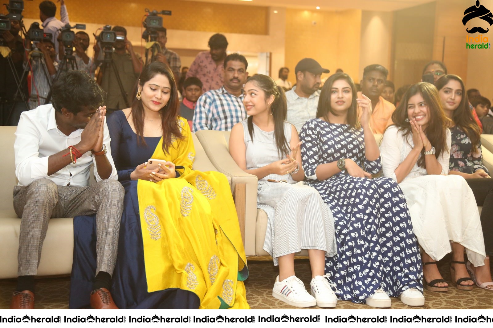 Director Atlee with Bigil Girls