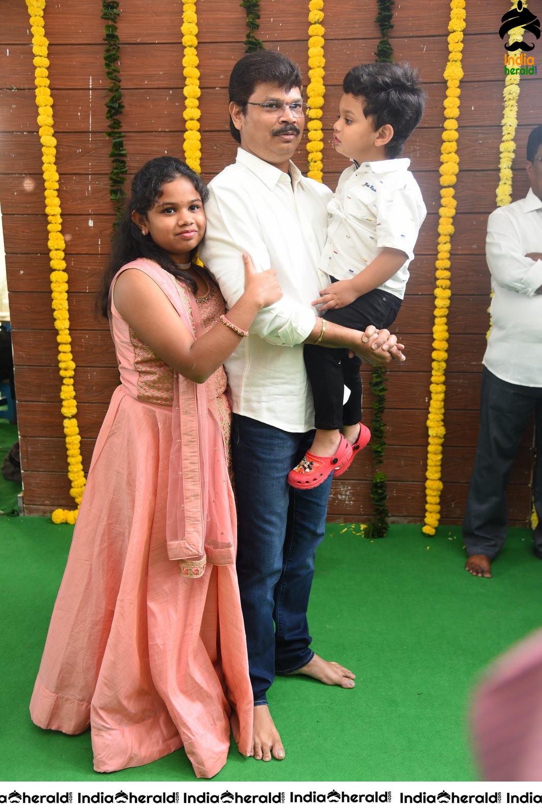 Director Boyapati Srinu Photos with his Kids