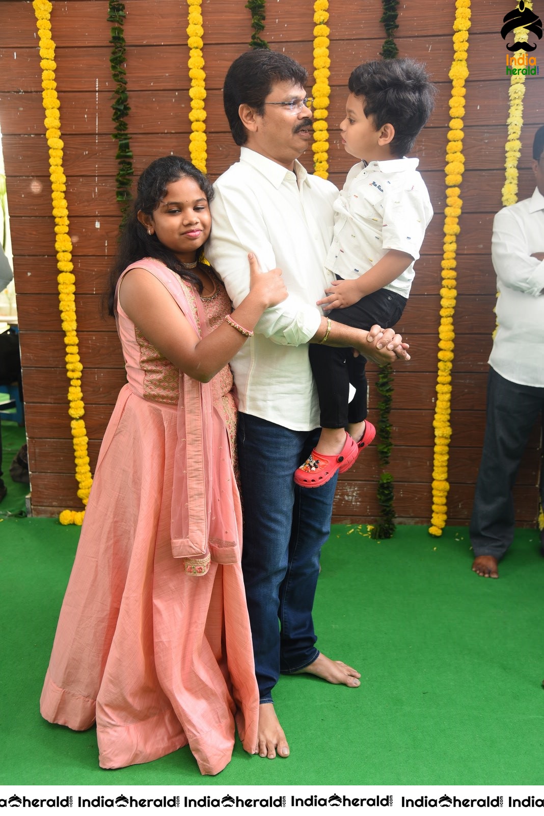 Director Boyapati Srinu Photos with his Kids