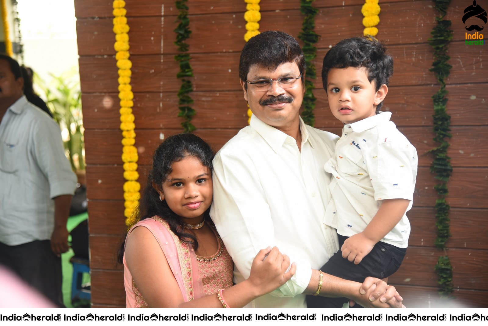 Director Boyapati Srinu Photos with his Kids