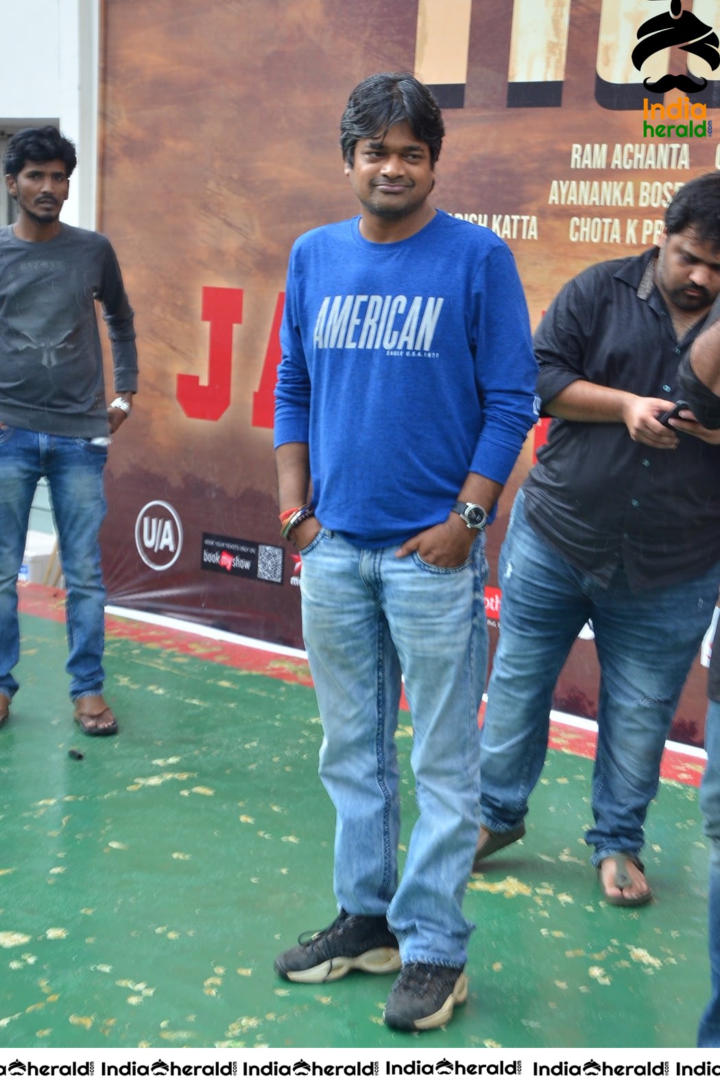 Director Harish Shankar at Vijayawada VVIT College