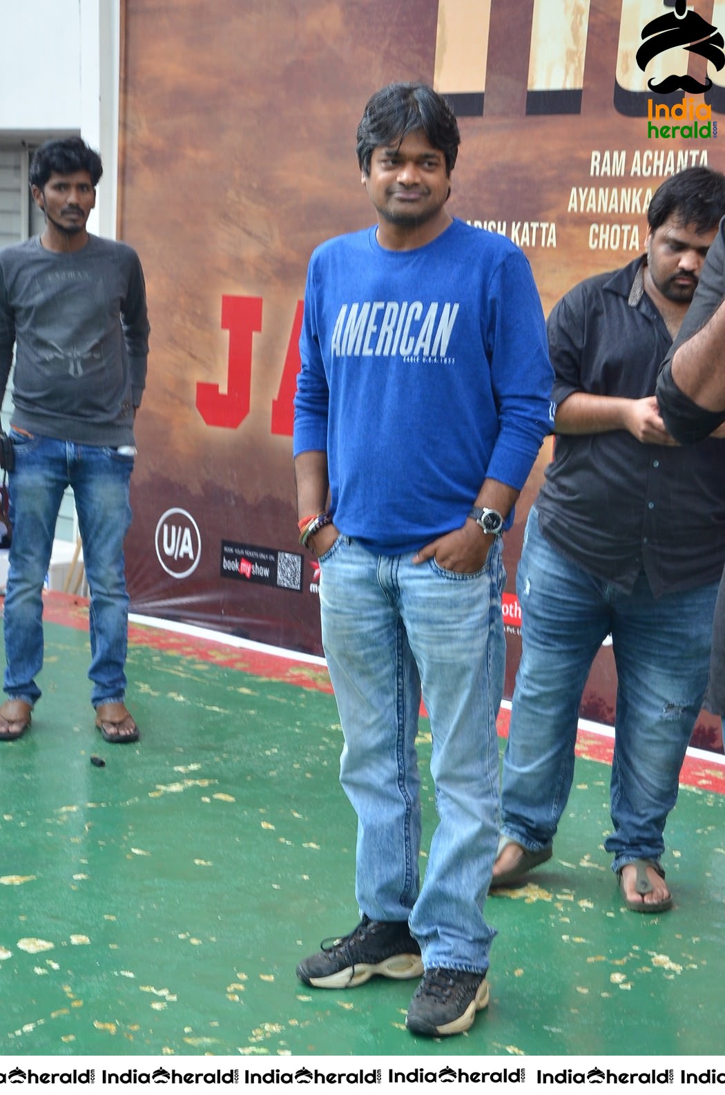 Director Harish Shankar at Vijayawada VVIT College