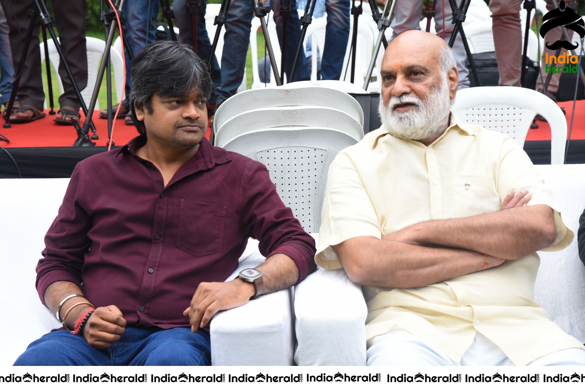 Director Harish Shankar Latest Stills From Valmiki Press Meet Set 2