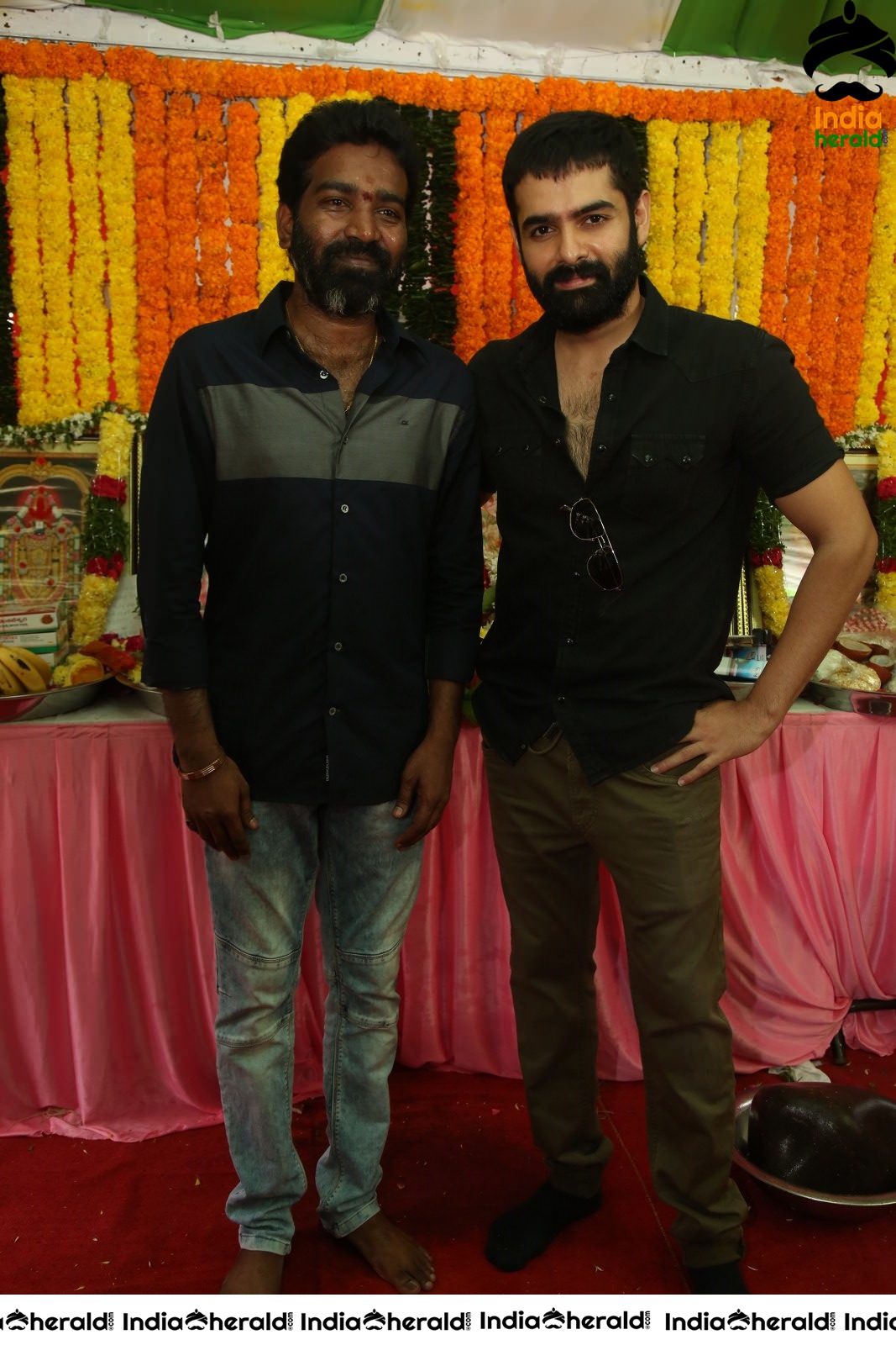 Director Kishore Tirumala with Actor Ram Pothineni