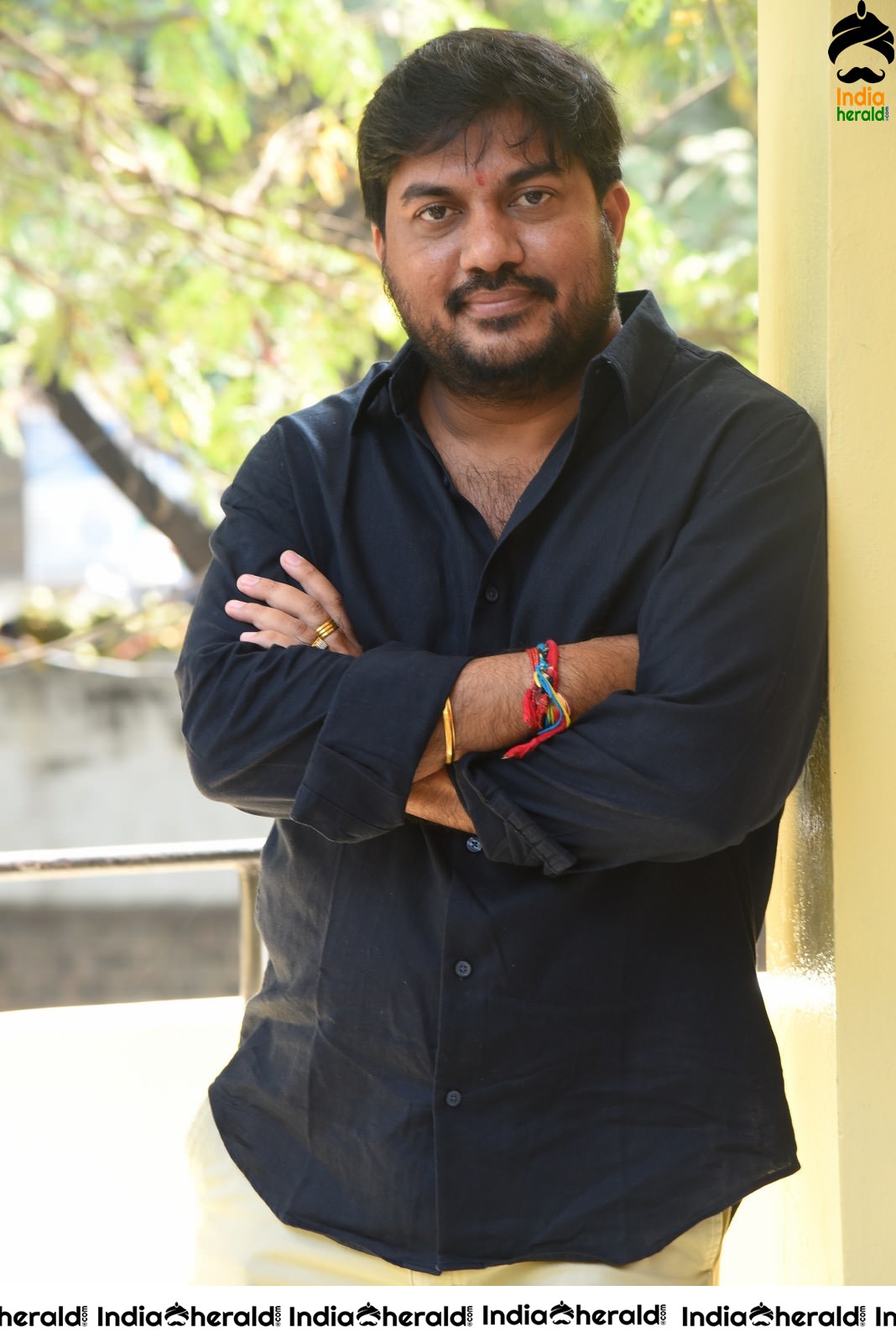 Director Krishna Vijay Latest Photos in Black costume