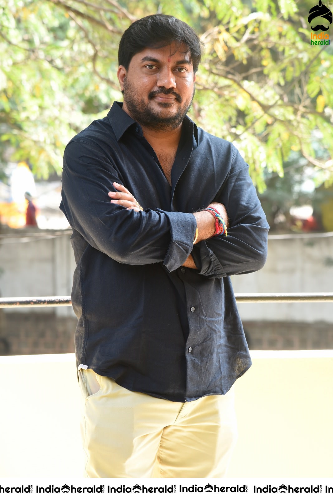 Director Krishna Vijay Latest Photos in Black costume