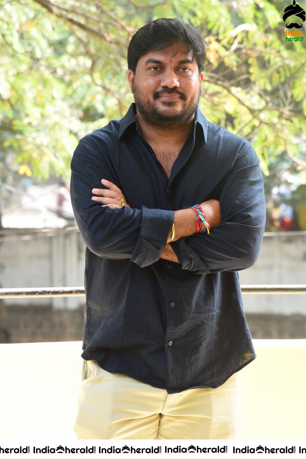 Director Krishna Vijay Latest Photos in Black costume