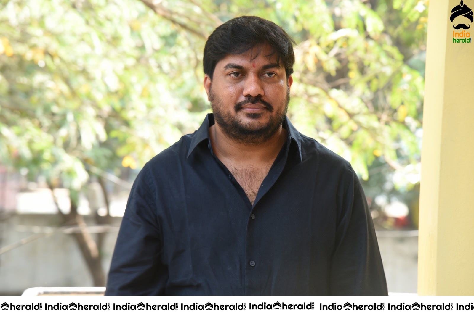 Director Krishna Vijay Latest Photos in Black costume