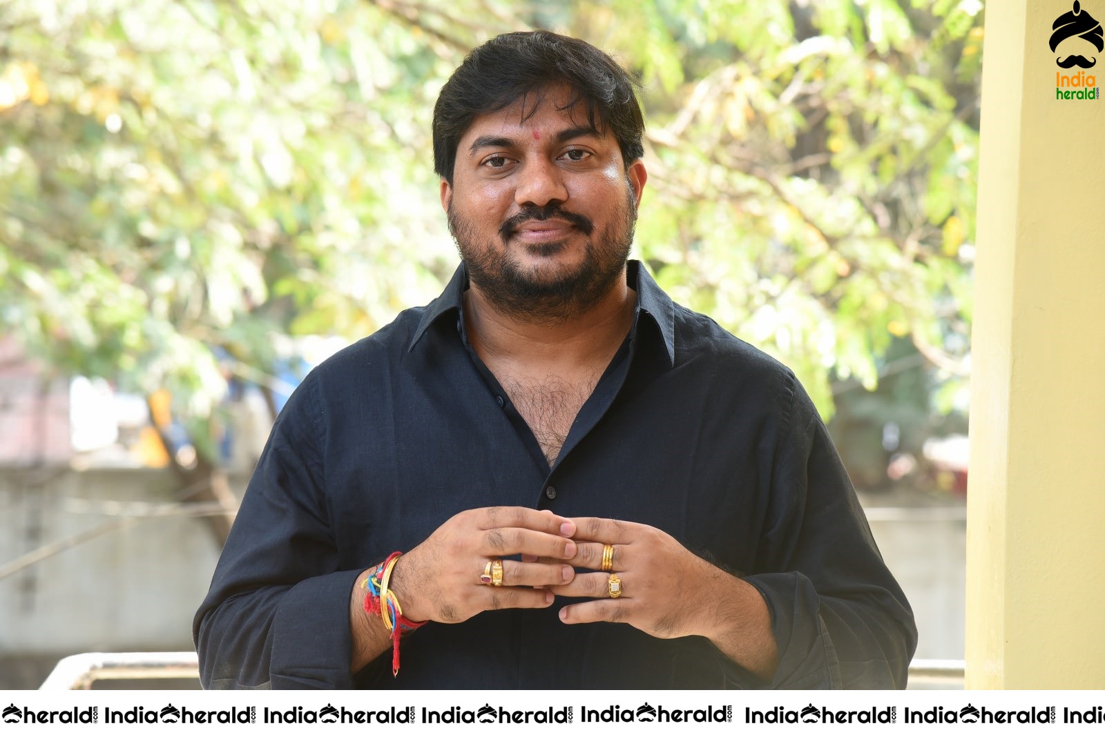 Director Krishna Vijay Latest Photos in Black costume