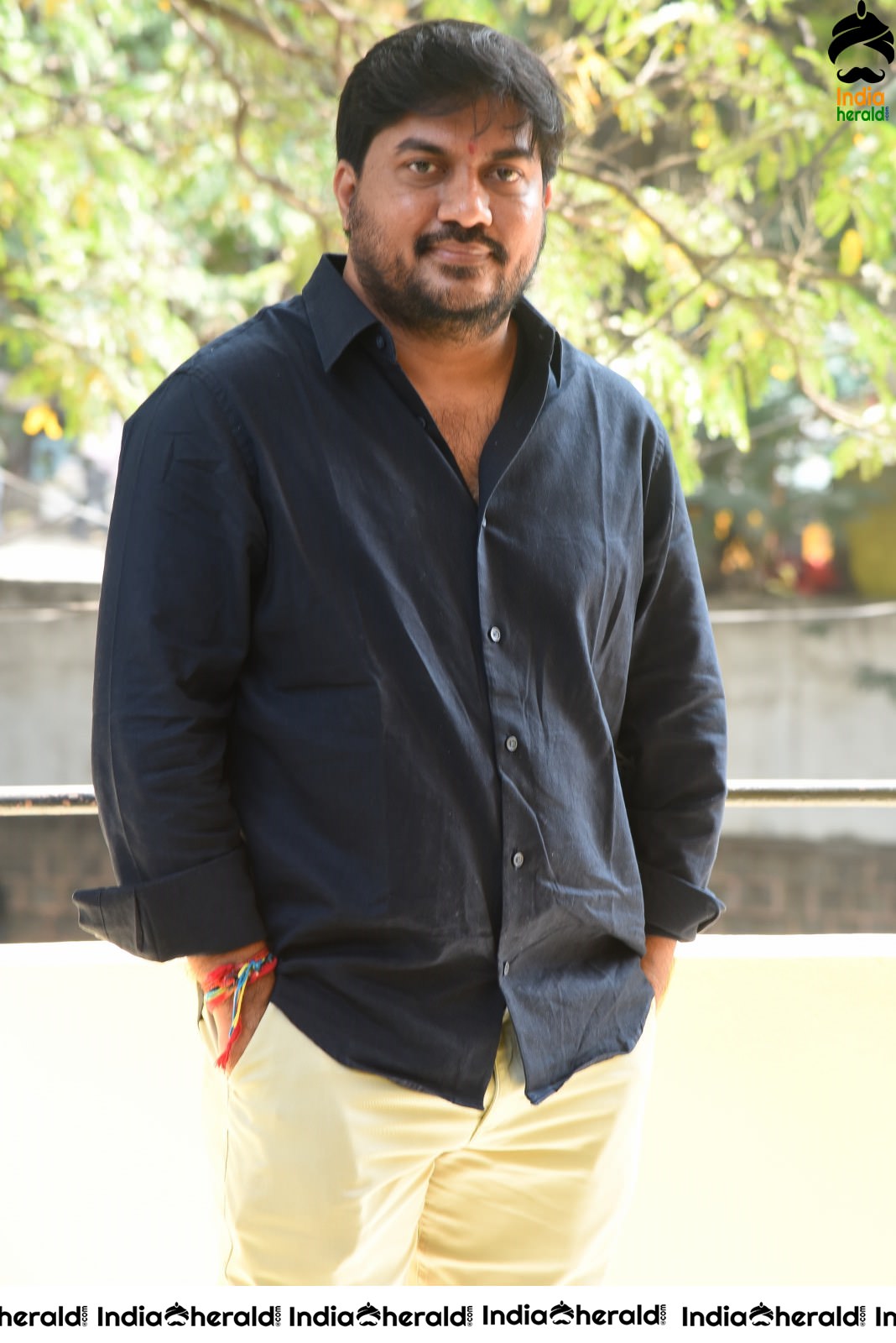 Director Krishna Vijay Latest Photos in Black costume