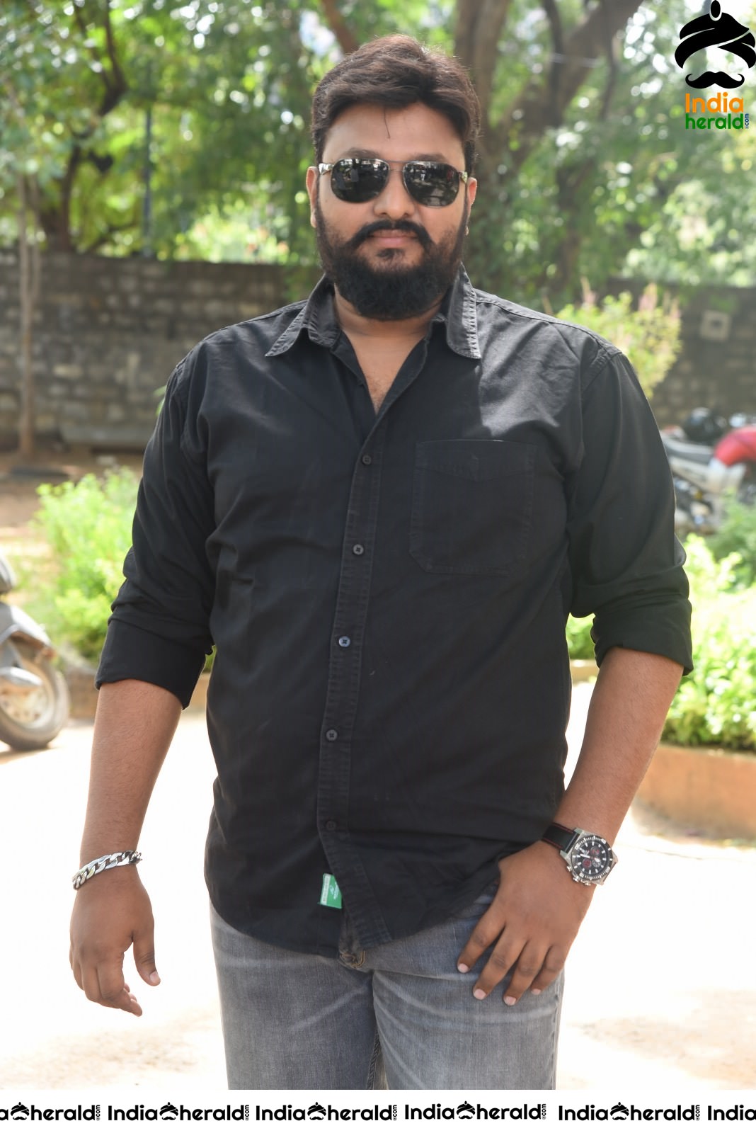 Director Krishna Vijay Latest Photos in Black
