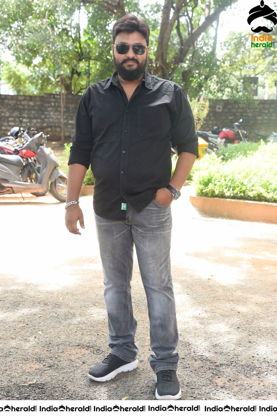 Director Krishna Vijay Latest Photos in Black