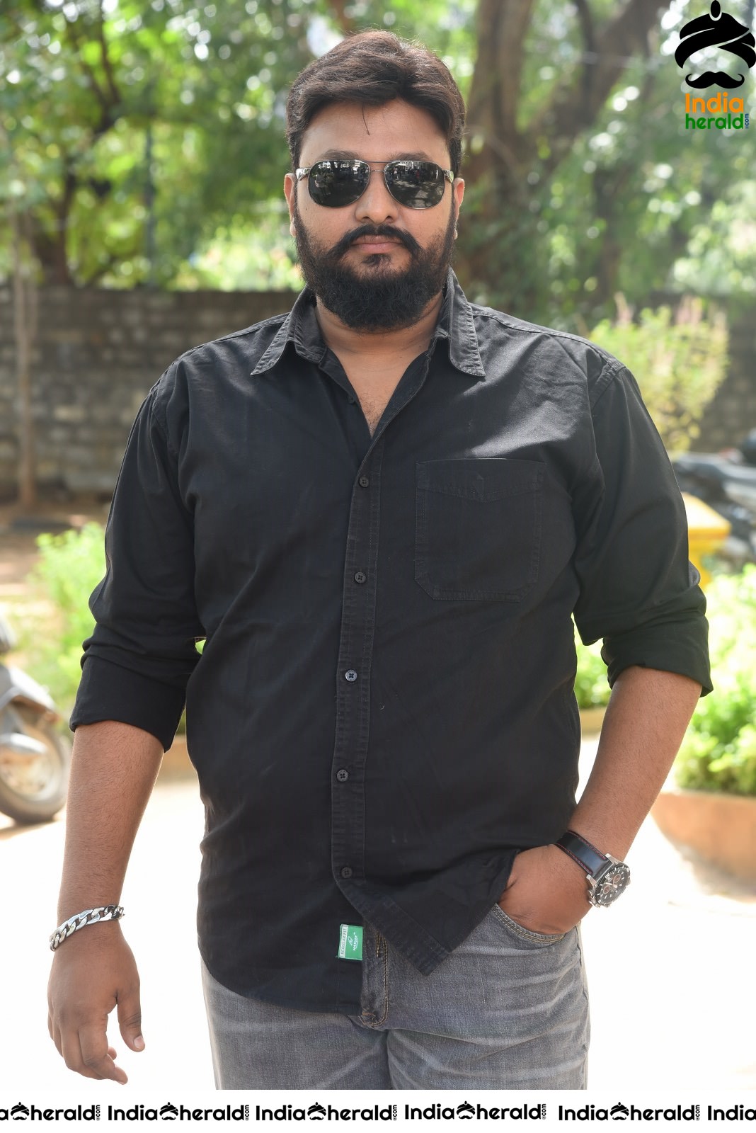 Director Krishna Vijay Latest Photos in Black