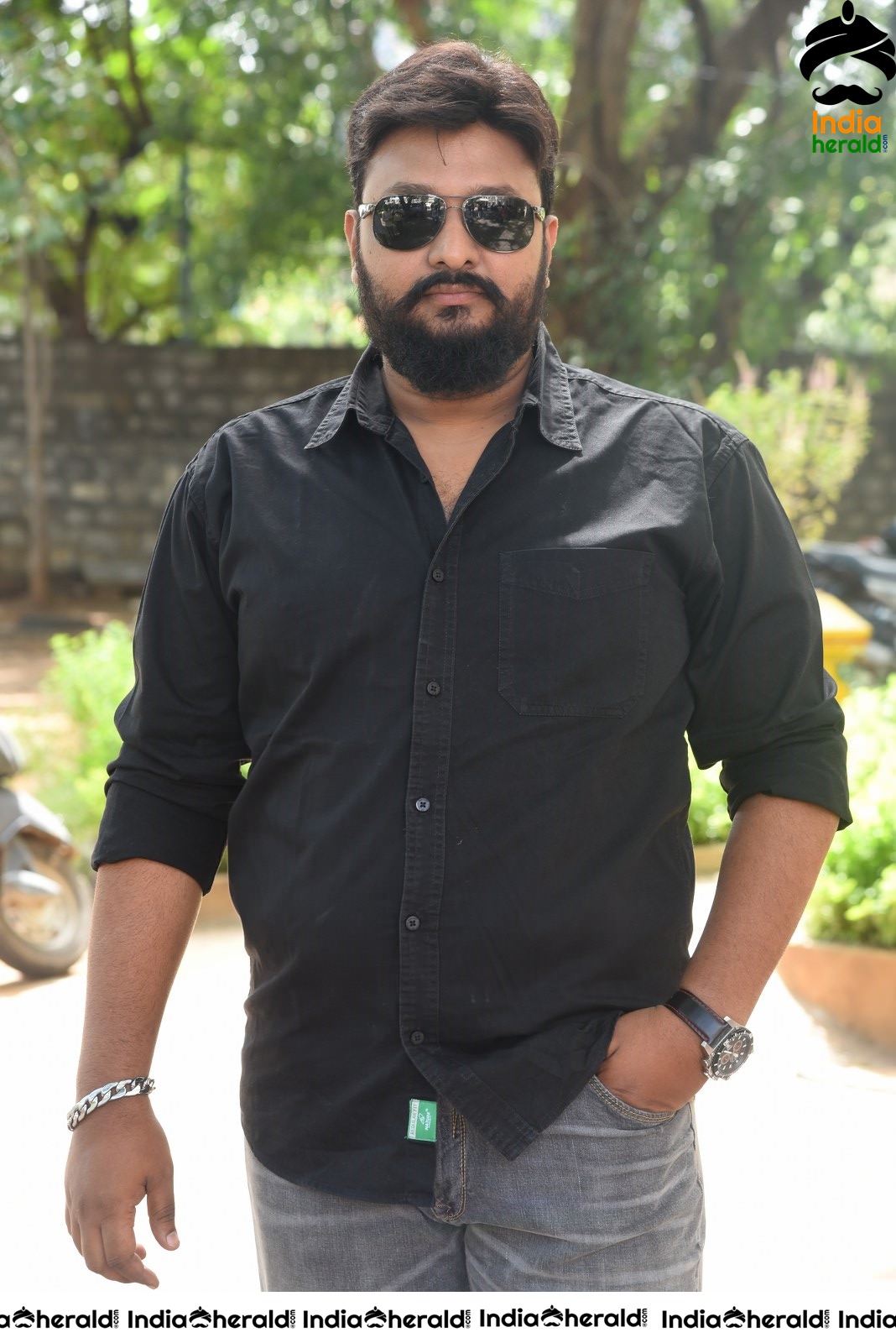 Director Krishna Vijay Latest Photos in Black