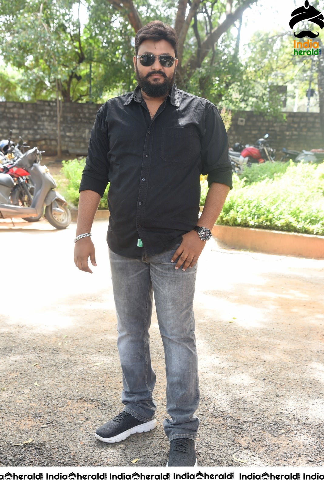 Director Krishna Vijay Latest Photos in Black