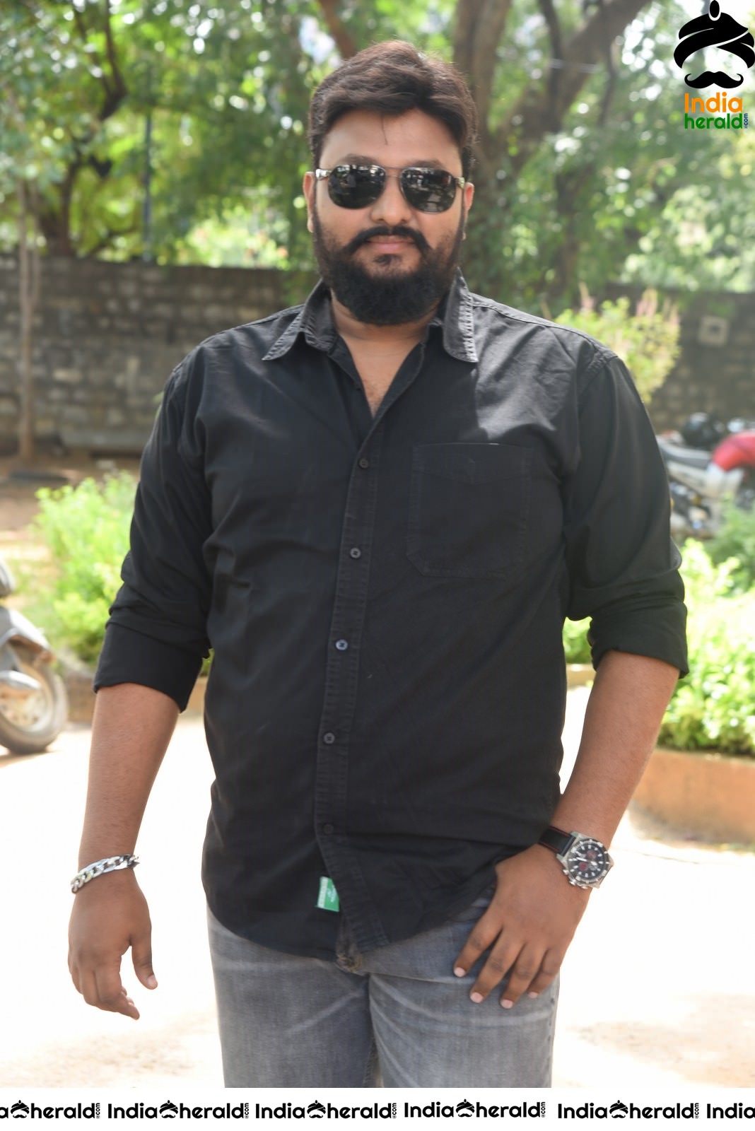 Director Krishna Vijay Latest Photos in Black