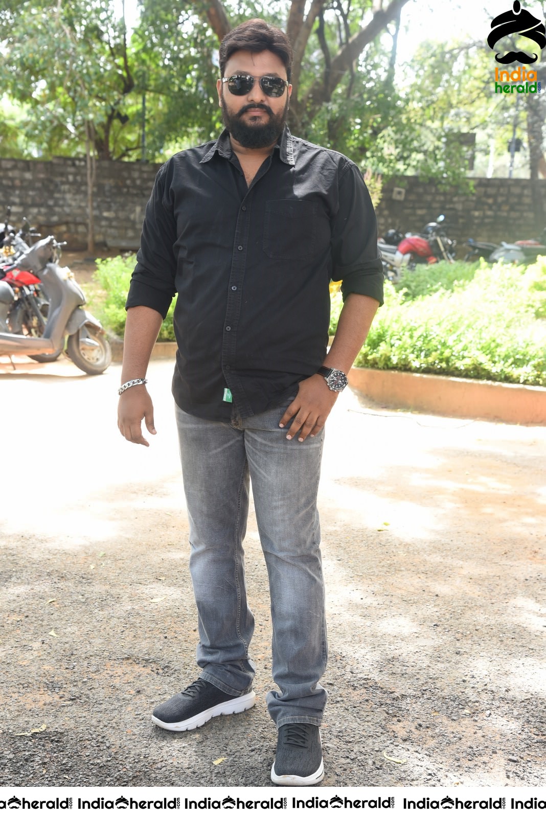 Director Krishna Vijay Latest Photos in Black