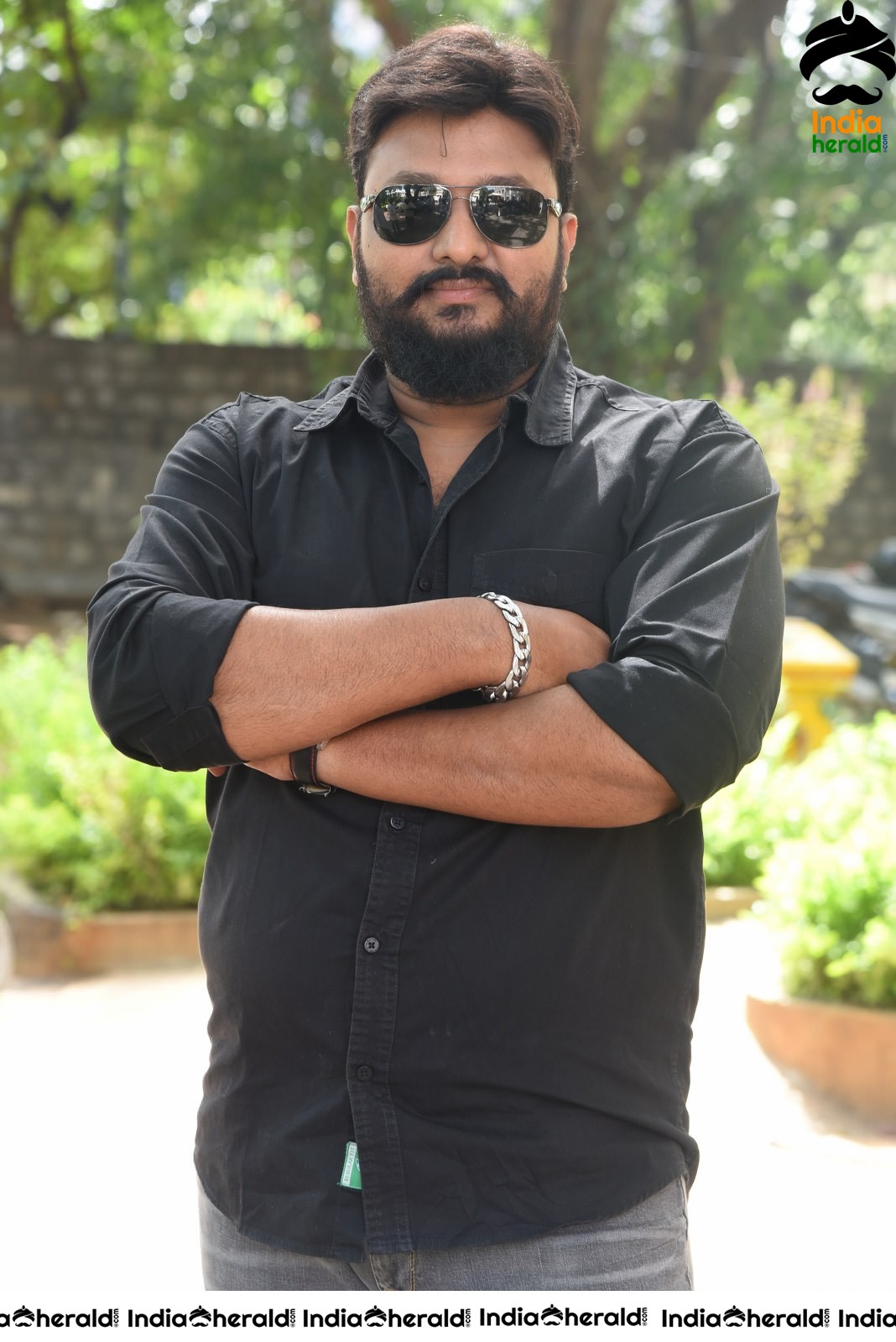 Director Krishna Vijay Latest Photos in Black