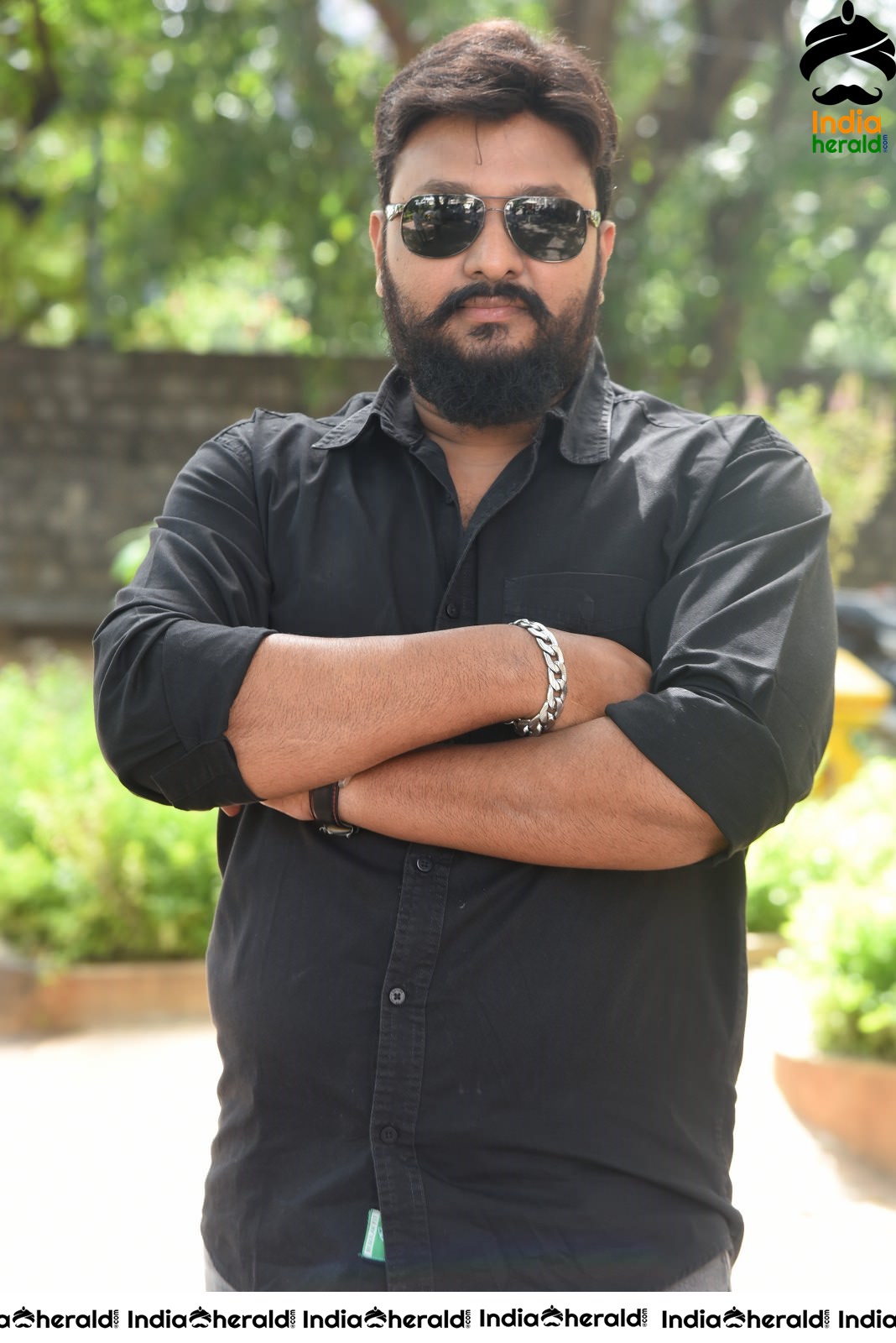 Director Krishna Vijay Latest Photos in Black