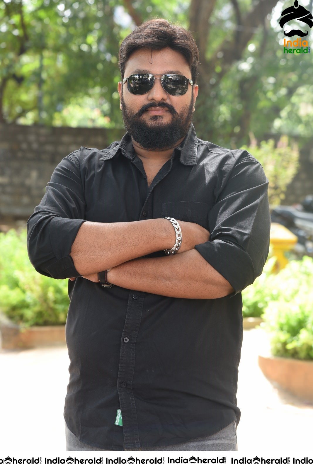 Director Krishna Vijay Latest Photos in Black