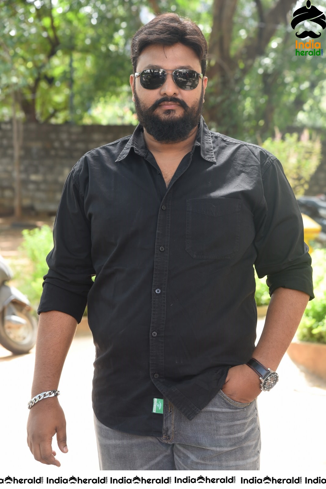 Director Krishna Vijay Latest Photos in Black