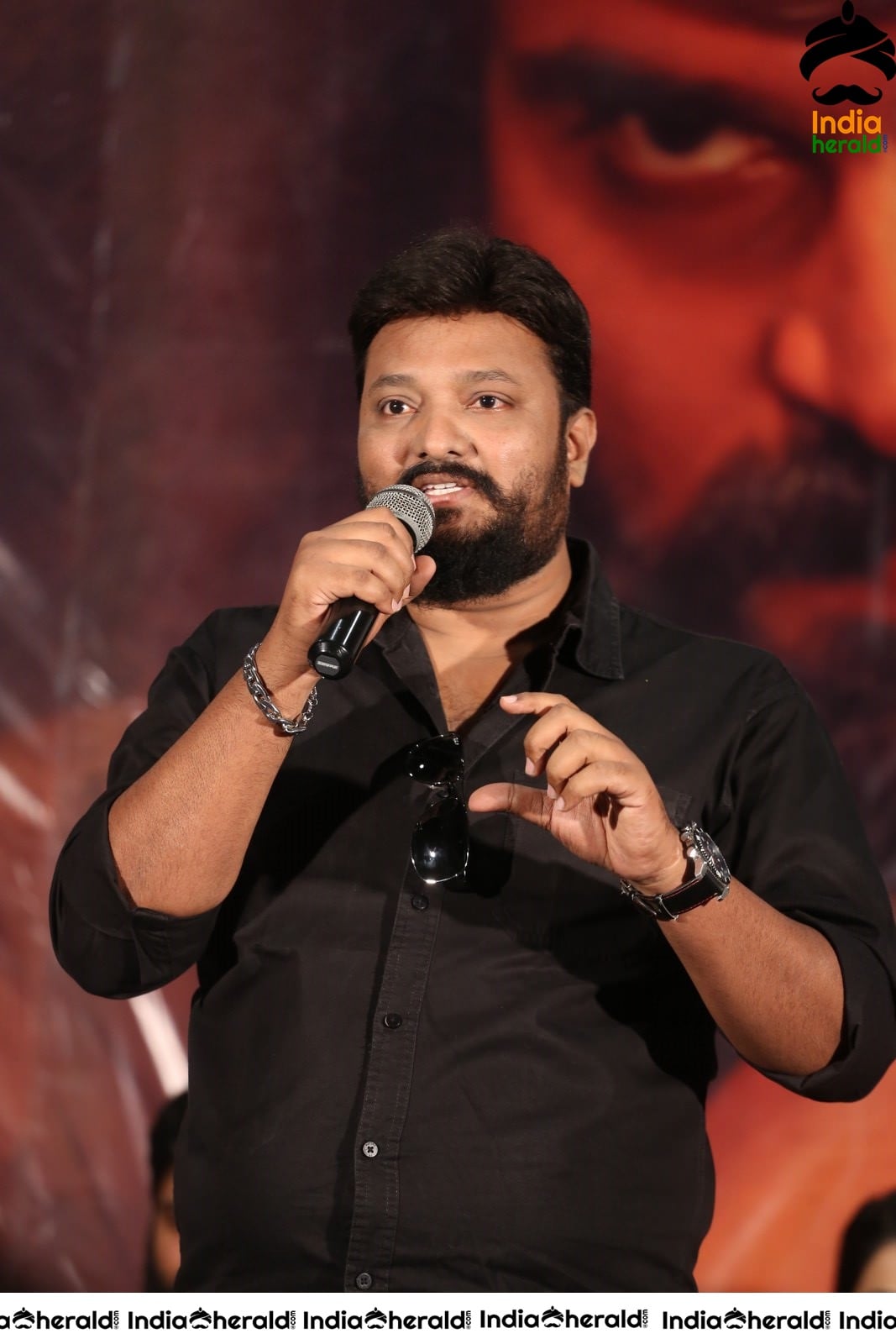 Director Krishna Vijay Speech Photos
