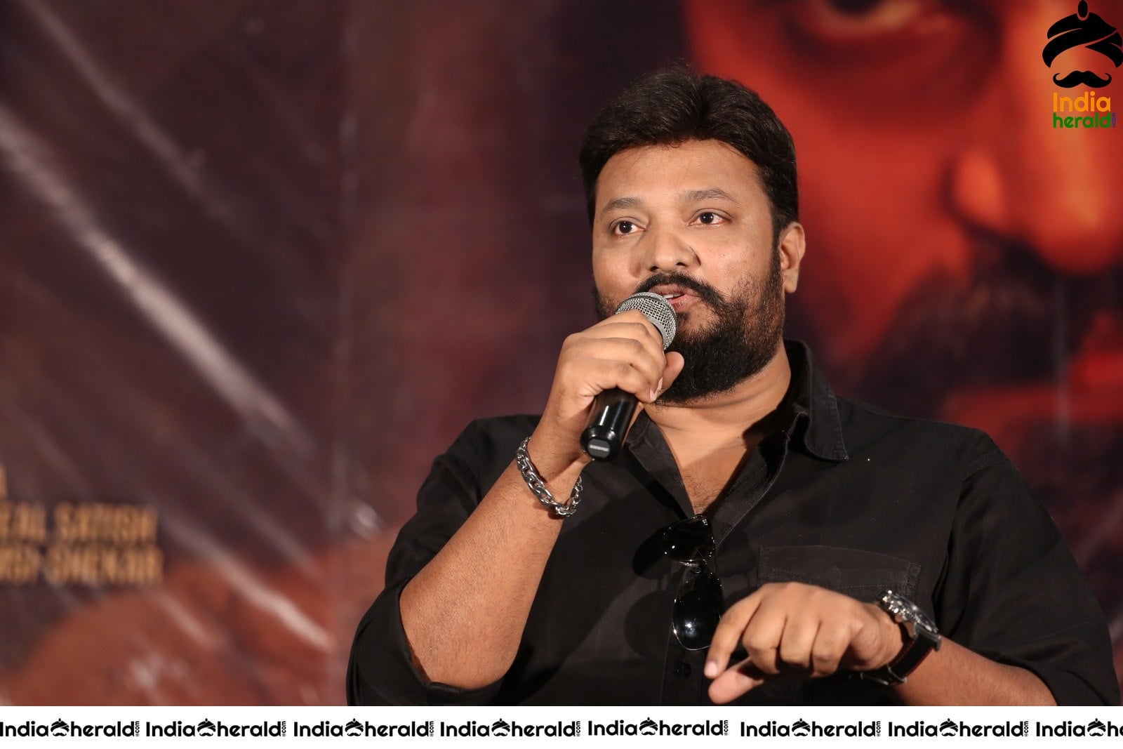 Director Krishna Vijay Speech Photos