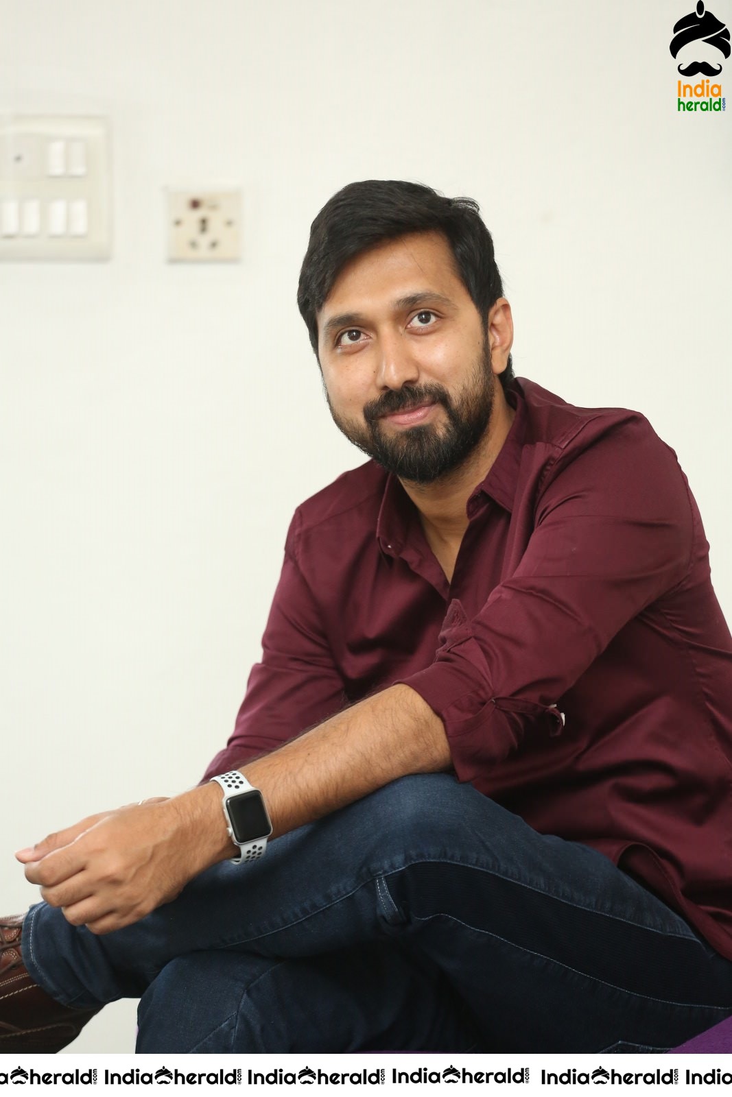 Director KS Ravindra aka Bobby Photos while he Opens on his next venture