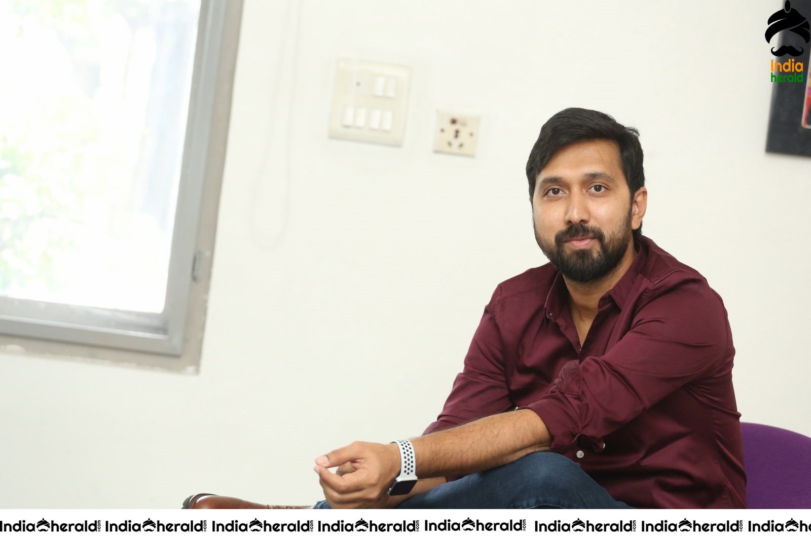 Director KS Ravindra aka Bobby Photos while he Opens on his next venture