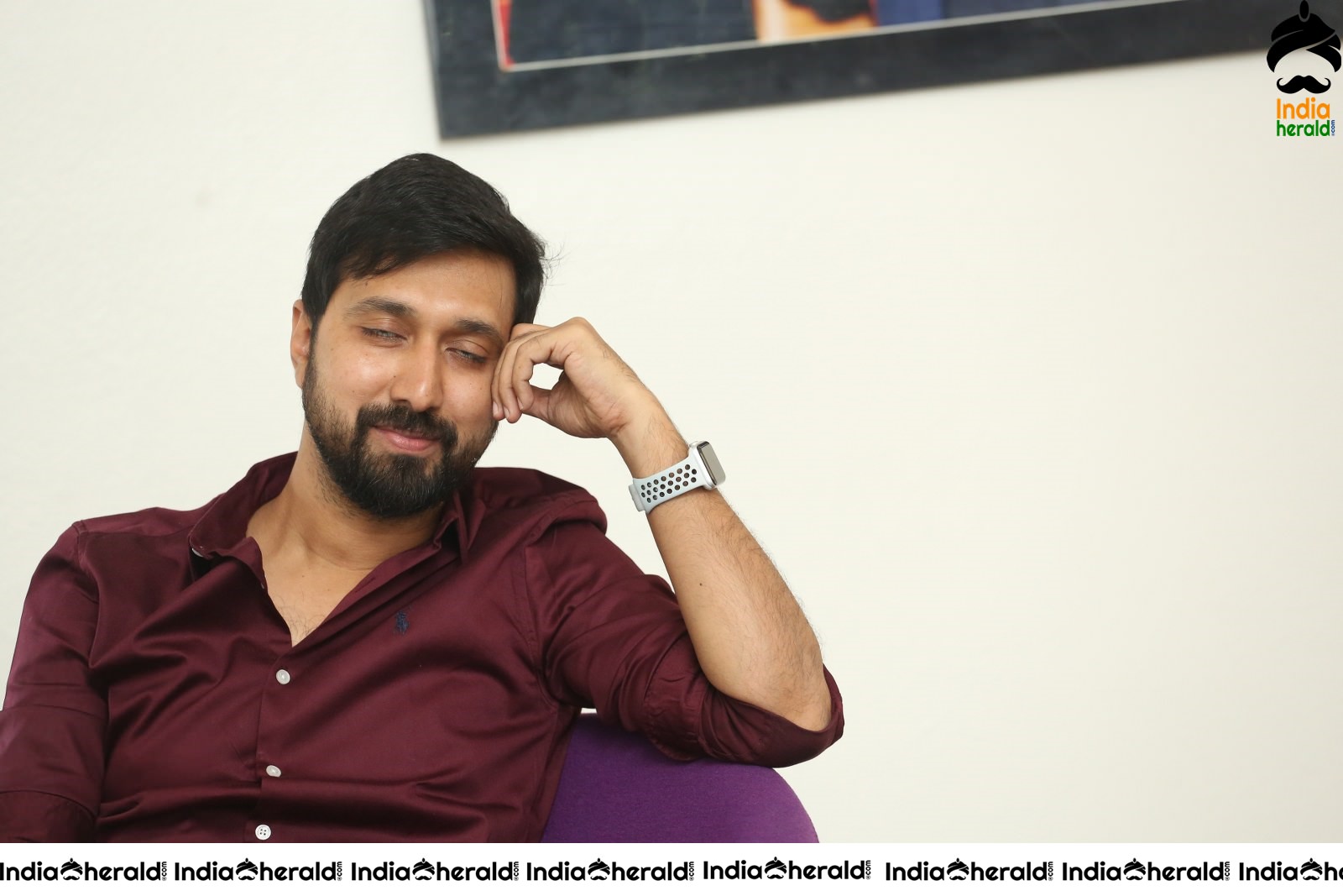 Director KS Ravindra aka Bobby Photos while he Opens on his next venture