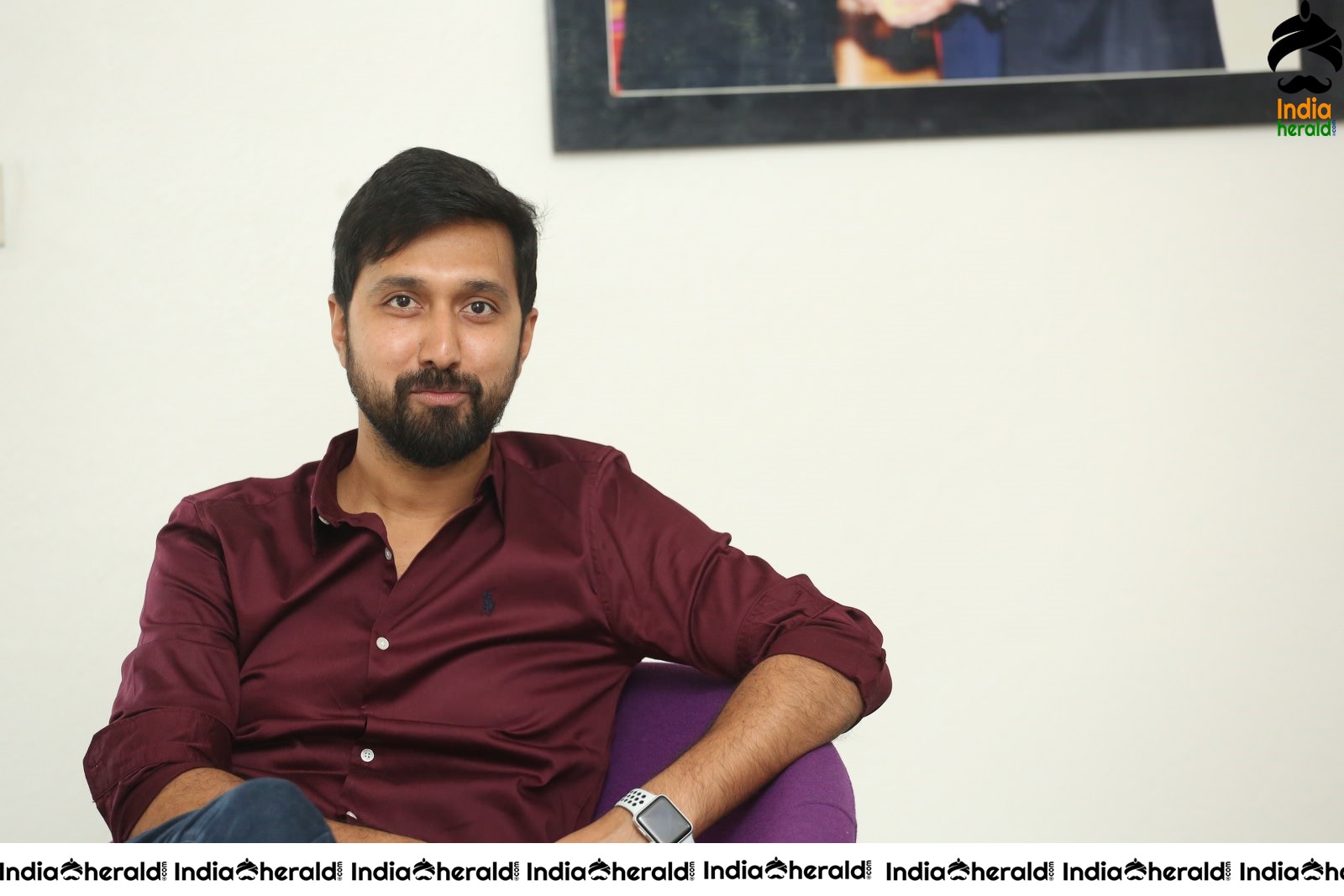 Director KS Ravindra aka Bobby Photos while he Opens on his next venture