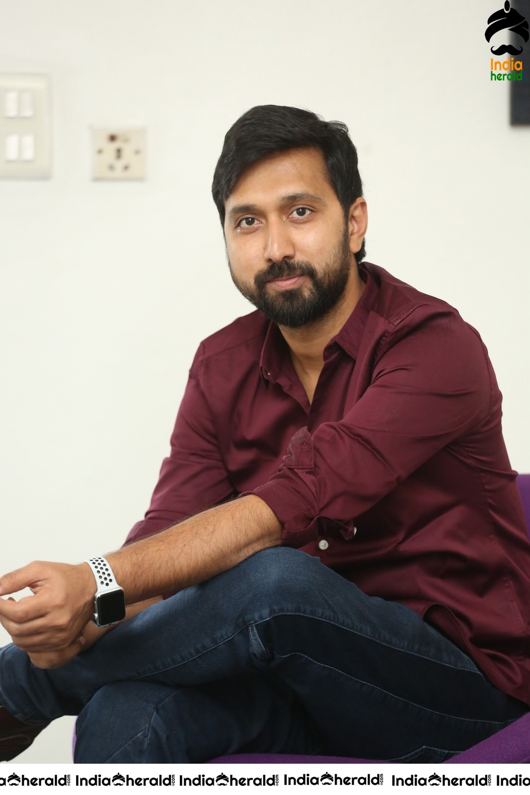 Director KS Ravindra aka Bobby Photos while he Opens on his next venture