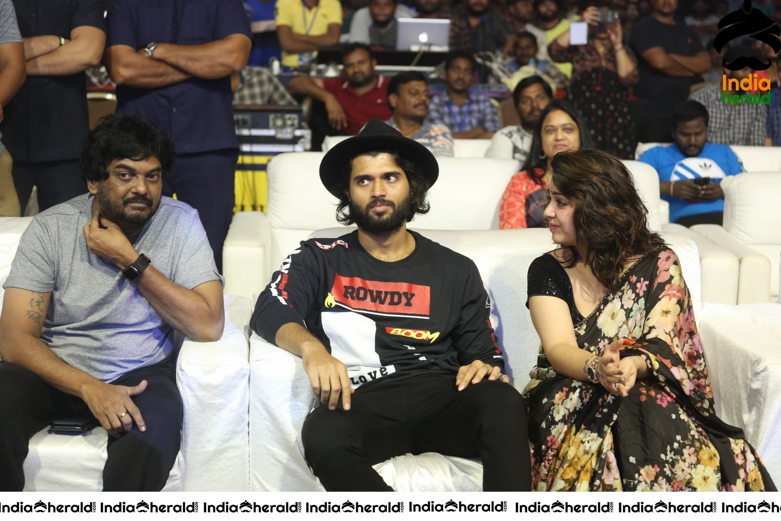 Director Puri Jagannadh with Vijay Deverakonda