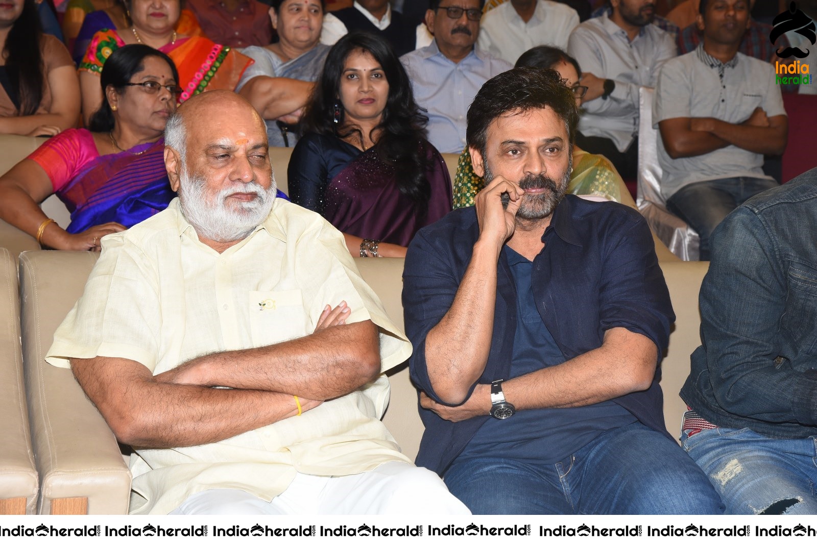 Director Raghavendra Rao and Actor Victory Venkatesh Spotted Together Set 1