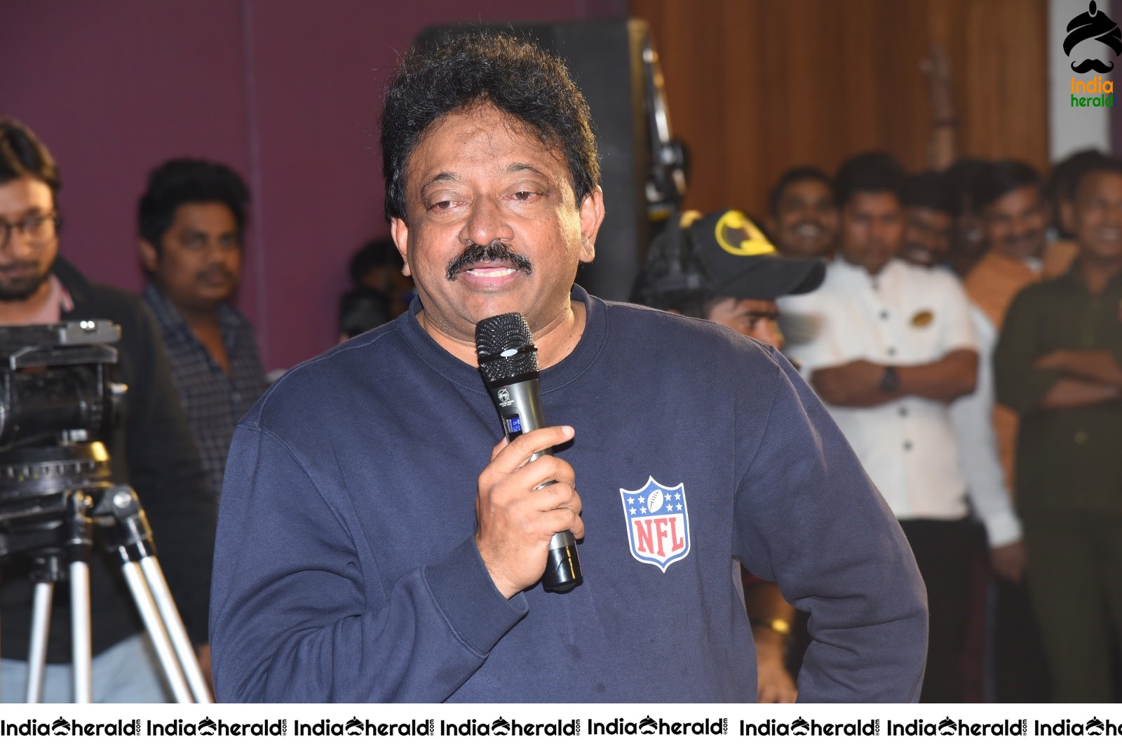 Director Ram Gopal Varma Speech Stills Set 2