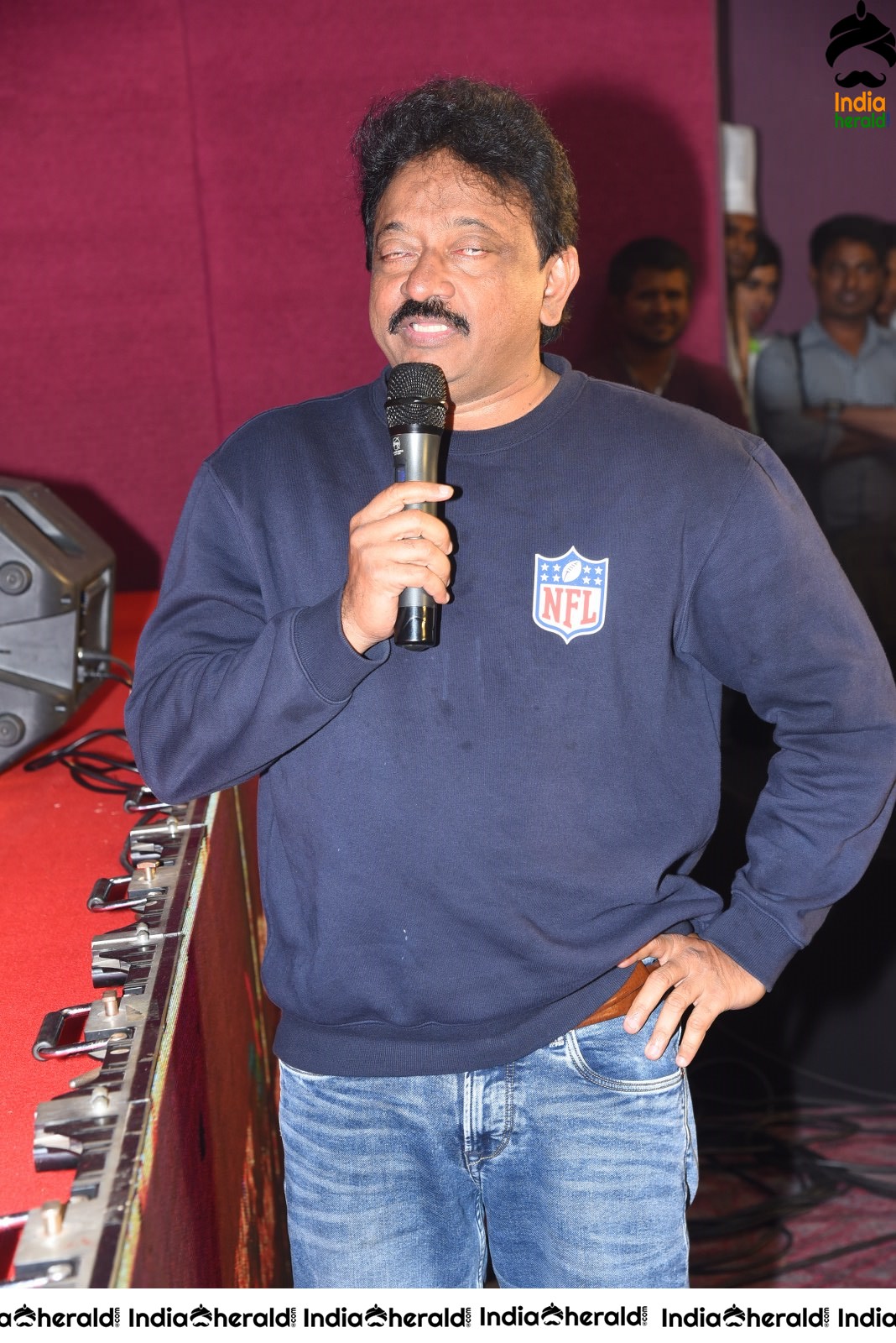 Director Ram Gopal Varma Speech Stills Set 2