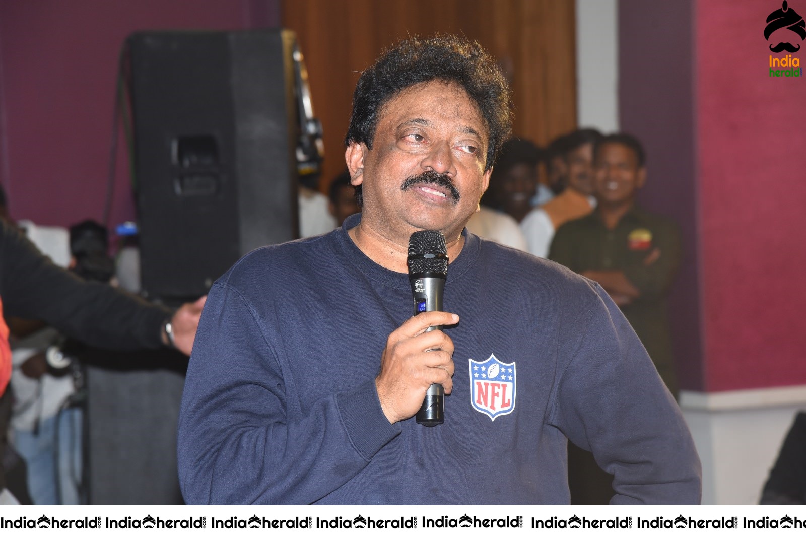 Director Ram Gopal Varma Speech Stills Set 2