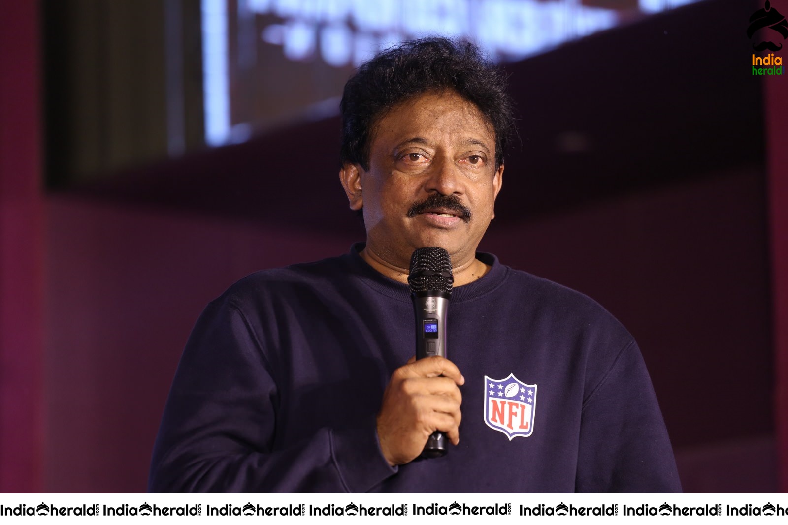 Director Ram Gopal Varma Speech Stills Set 2