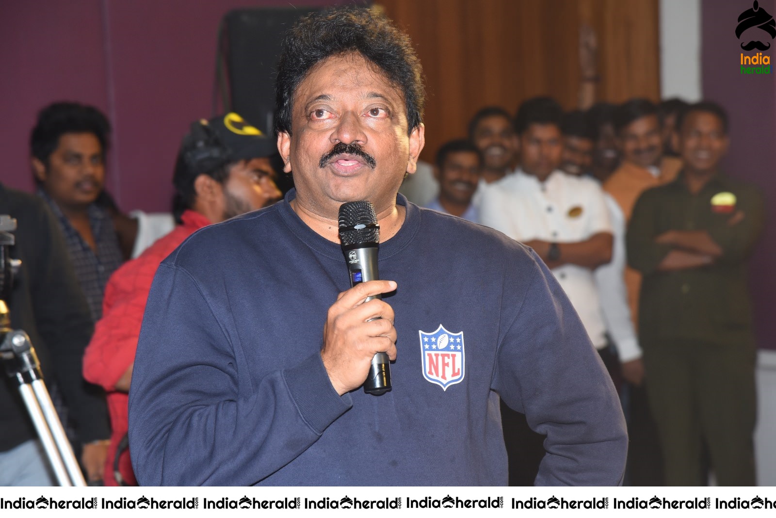 Director Ram Gopal Varma Speech Stills Set 2