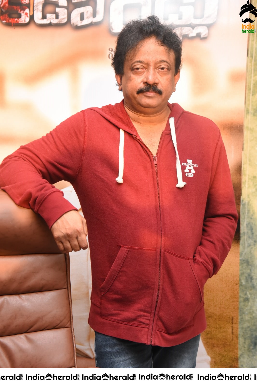 Director Ram Gopal Varma Stills during a Press Meet