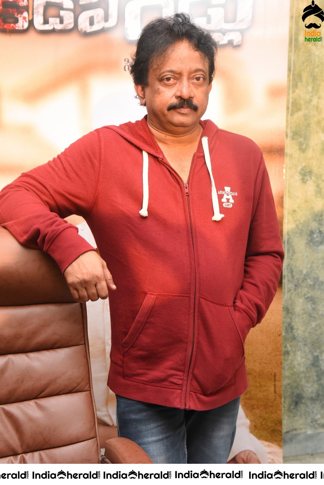 Director Ram Gopal Varma Stills during a Press Meet